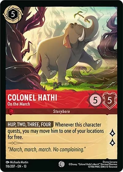 Colonel Hathi - On the March