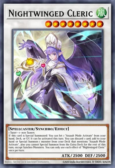 Nightwinged Cleric