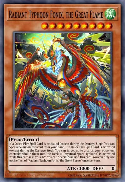 Radiant Typhoon Fonix, the Great Flame
