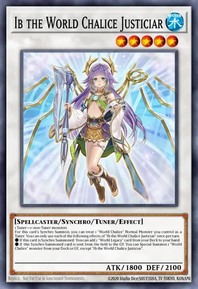 Ib the World Chalice Justiciar